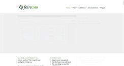 Desktop Screenshot of feincms.org